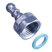 Raccord tétine G1/2 Droit, diamètre 10mm